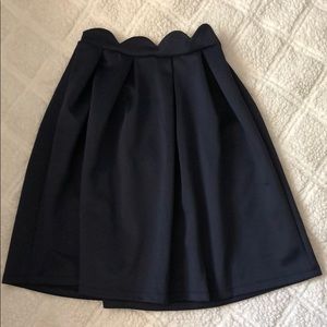 OWO navy blue skirt